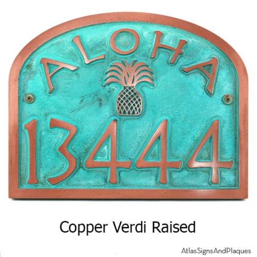 Aloha Address Sign