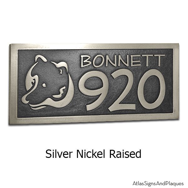 Bear Address - Silver Nickel