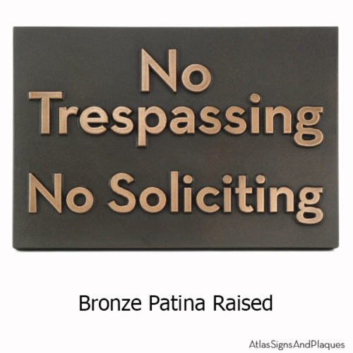 Neutraface Phrase Plaque - Bronze