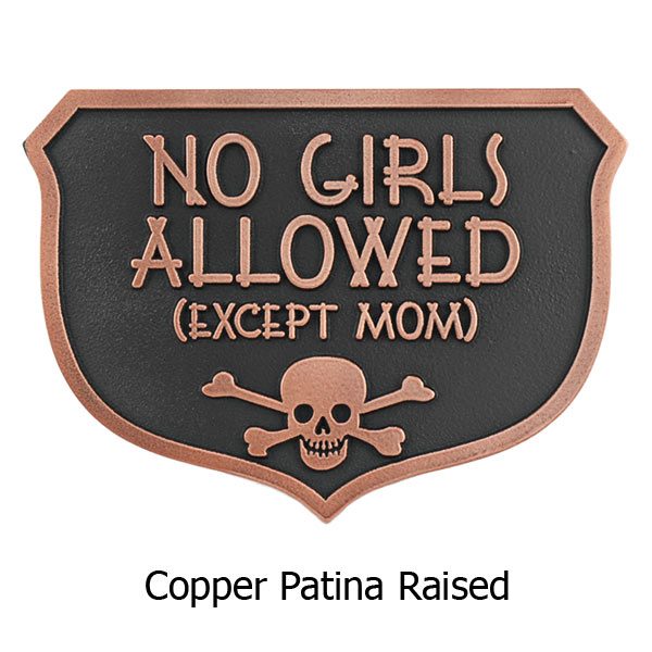 No Girls Allowed - Copper