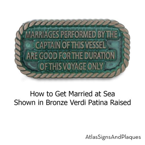 how to get married at sea