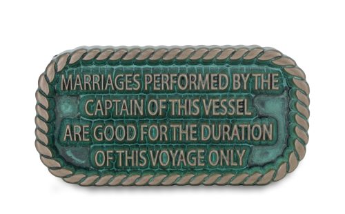 how to get married at sea