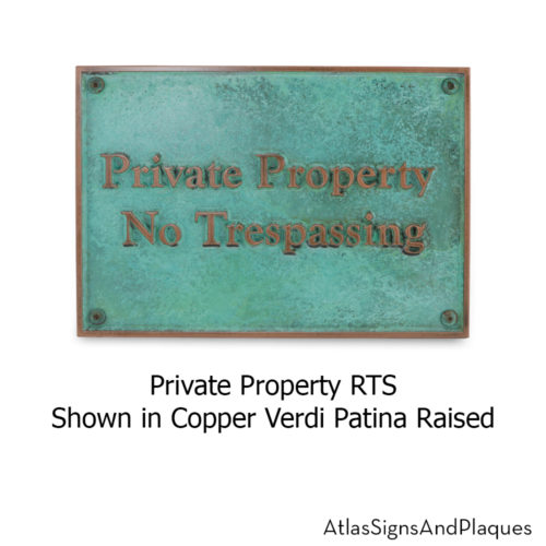 Private Property RTS Copper Verdi