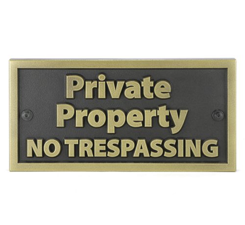 Private Property