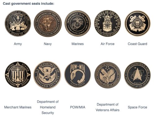 Government Seals and Plaques
