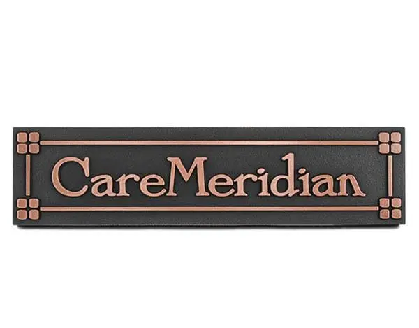 FLW Name Plate Plaque - Bronze