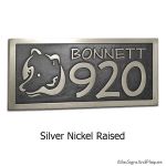 Bear Address - Silver Nickel