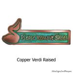 Mini Pelican Remove Shoes - Copper Verdi