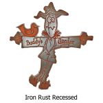 Garden Scarecrow - Iron Rust
