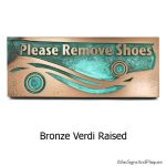 Swirls Remove Shoes - Bronze Verdi