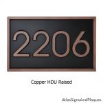 2206 modern advantage w/border copper gallery