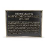 Customized Historical Marker Uncomplicated Bronze