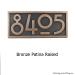 Stickley Numbers ONLY - Bronze