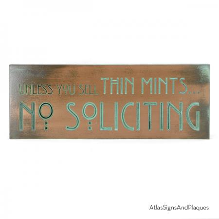Unless You Sell Thin Mints Copper Verdi