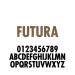 Futura Condensed Font Metal Letters & Numbers