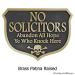 Abandon Hope Solicitors - Brass