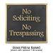 Almost Square No Soliciting