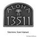 Aloha Plaque Stainless Steel
