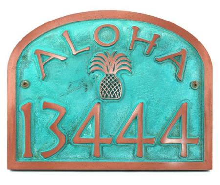 Aloha Address Sign