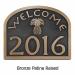 Pineapple Welcome Address Plaque