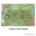 Deco Styling Address Plaque Copper Verdi Raised