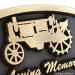 Tractor Memorial Plaque - Brass Detail
