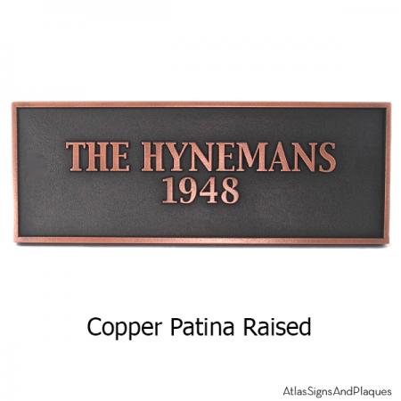 Historic Sign - Copper
