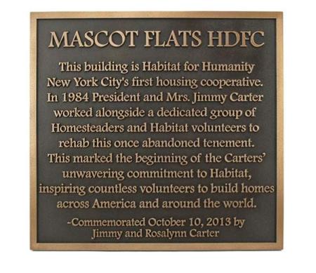 Historical Marker Uncomplicated - Bronze