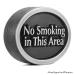 Stainless Steel No Smoking Anywhere