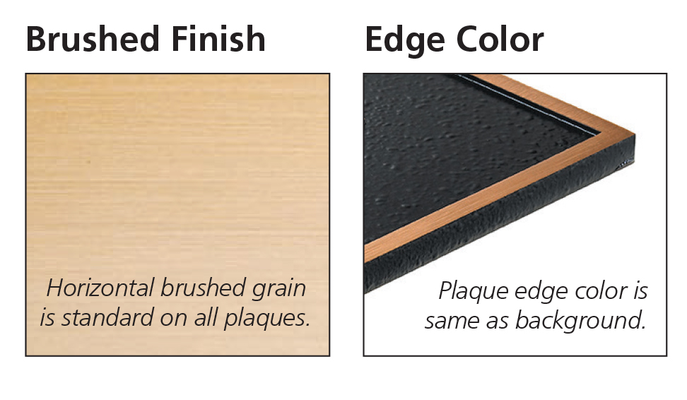 Standard Finish Options